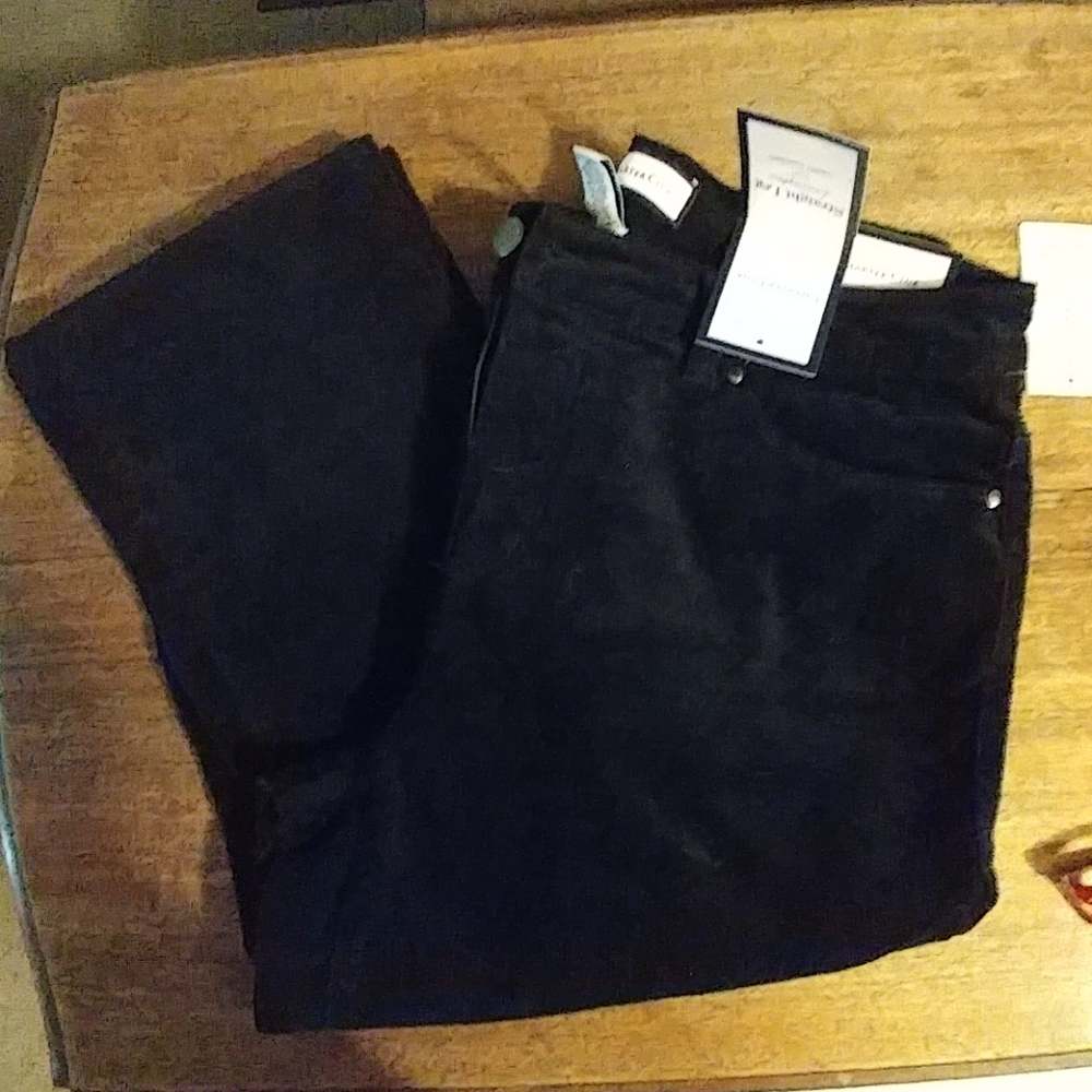Charter club Black corduroy pants
